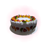 pastel frutas