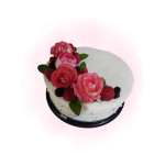 pastel flores naturales