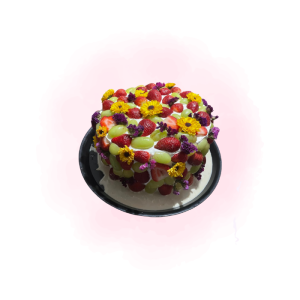 pastel de frutas